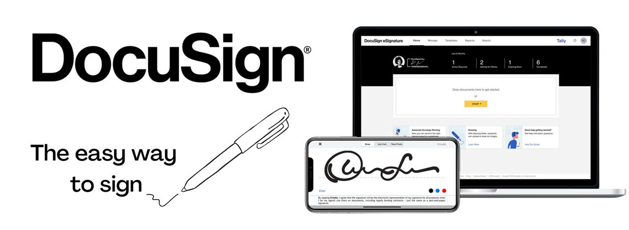 DocuSign Logo and brand tagline